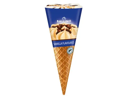 Tölcséres vaníliás jégkrém