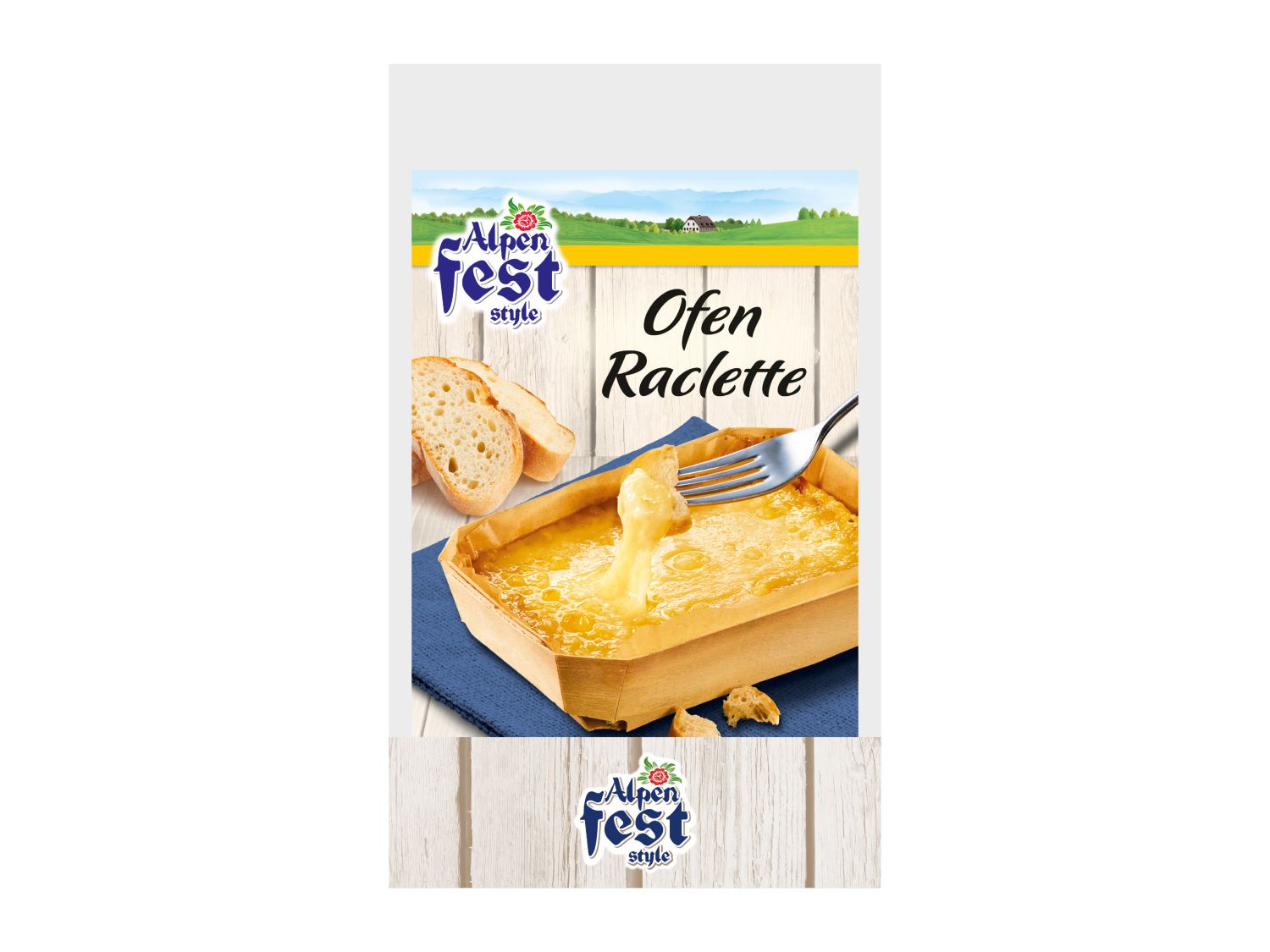 ALPEN FEST STYLE Oven Raclette (Swiss Cheese) | Lidl