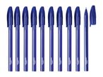 Crelando Blue Ballpoint Pens - 10 Pack
