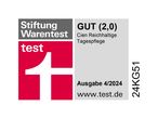 Stiftung Warentest Bewertung: Cien Tagespflege, gut (2,0)