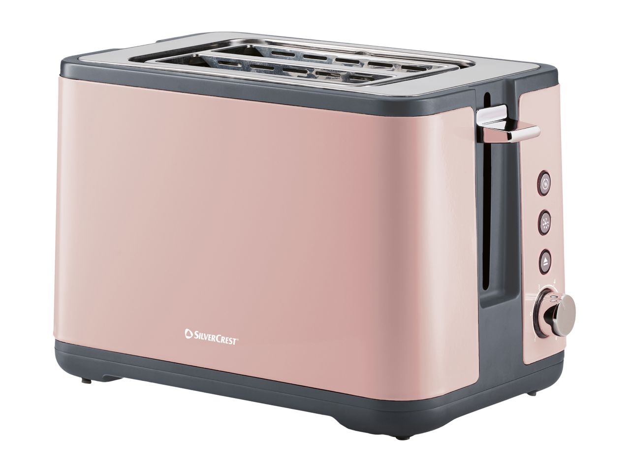 Silvercrest Pink 2-Slice Toaster