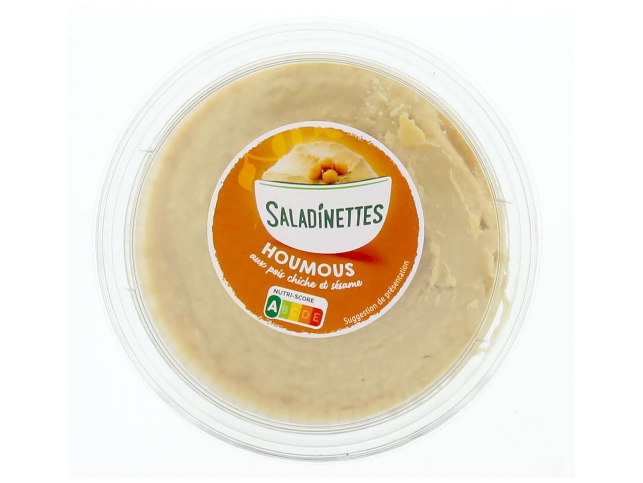 Hummus Saladinette aux pois chiches et sésame.