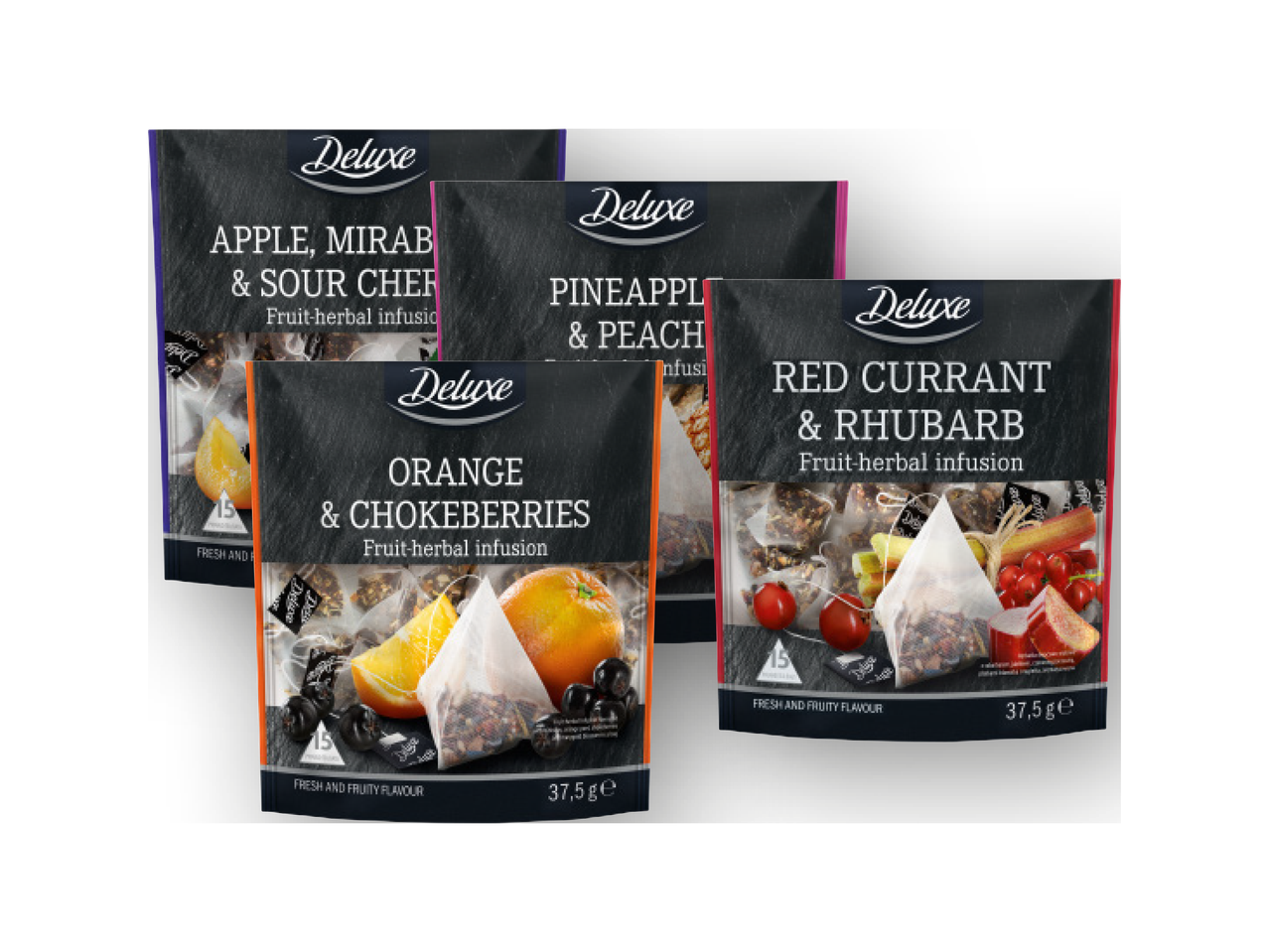 Infusi a base di erbe e frutta