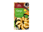 Vitasia ķīniešu stila Gyoza ar dārzeņu pildījumu (238g), iekļauts sojas mērce.