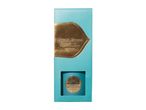 Moonlit Blooms reed diffuser in a turquoise and gold gift box