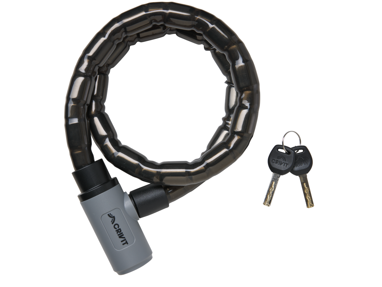CRIVIT ključavnica za kolo s ključi.