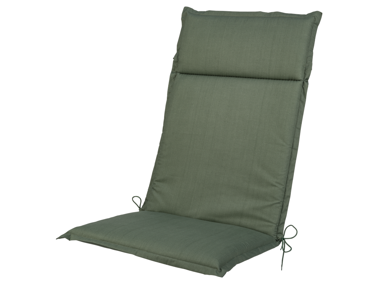 LIVARNO zaļš krēsla spilvens ar saitēm