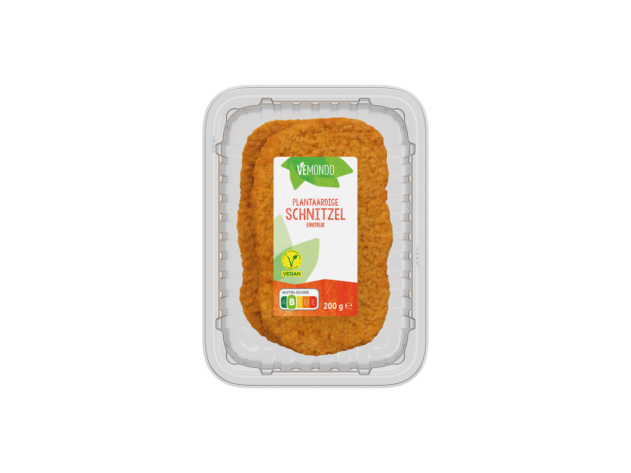 Vemondo Plantaardige Schnitzel, 200g, met Nutri-Score B