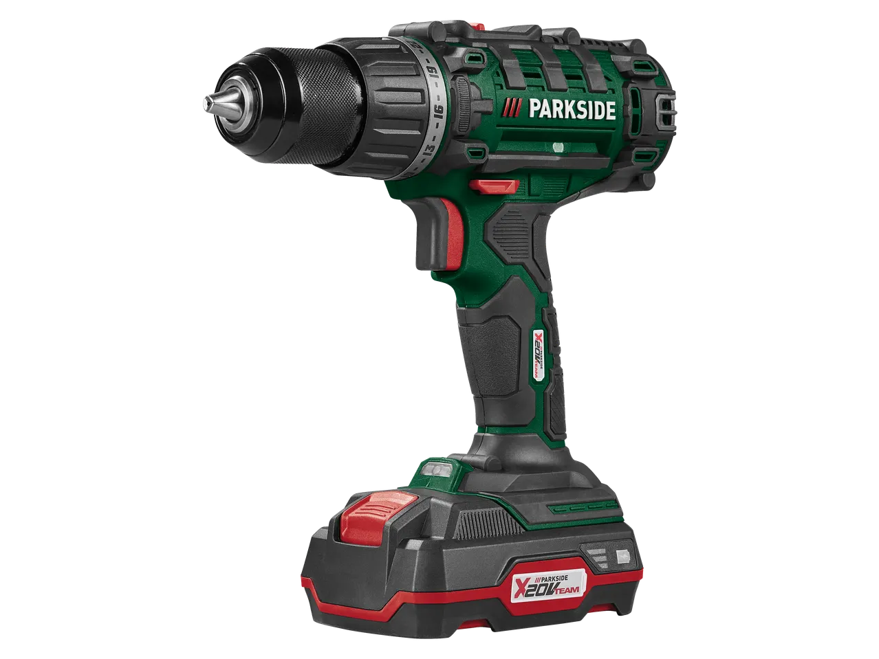 Aкумулаторна бормашина PARKSIDE  20 V/2000 mAh с батерия и зарядно