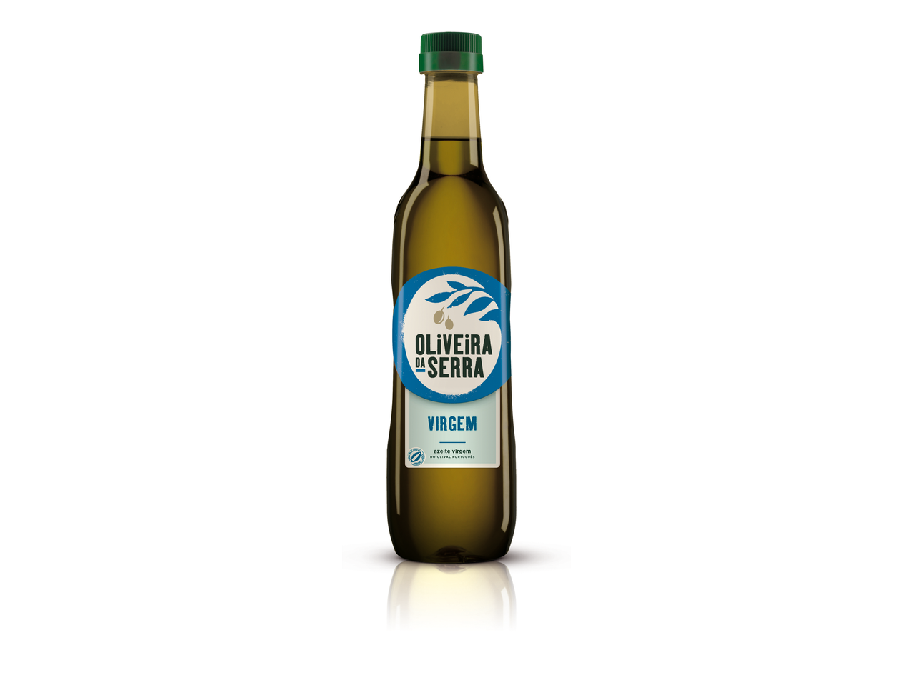 Garrafa de azeite virgem extra Oliveira da Serra Virgem.
