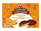 Caribbean Style Jaffa Cakes with orange and mango flavour, 300g.