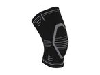 Black Crivit knee support with grey accents