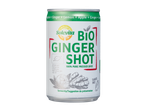Solevita Bio Ginger Shot, un jus 100% pur pressé avec pomme, gingembre et citron.