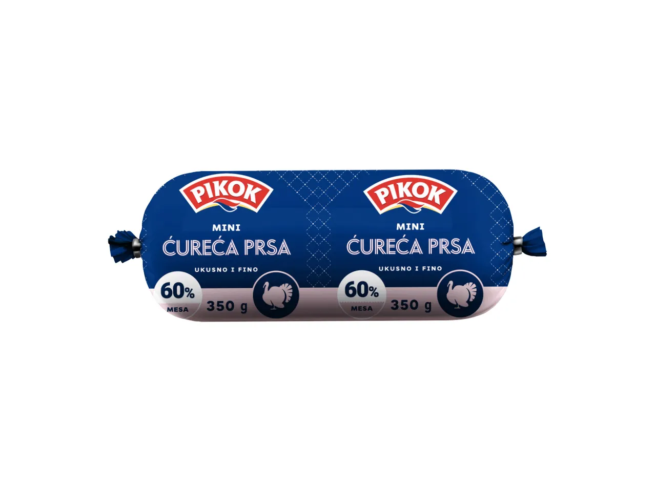 Pikok Mini Ćureća prsa, 60% mesa, 350g