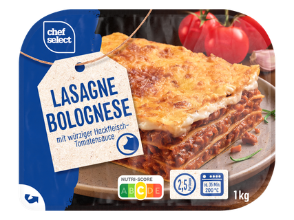 Chef Select Lasagne Bolognese