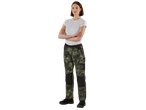 PARKSIDE PERFORMANCE® ladies' work trousers with camouflage pattern and pockets.