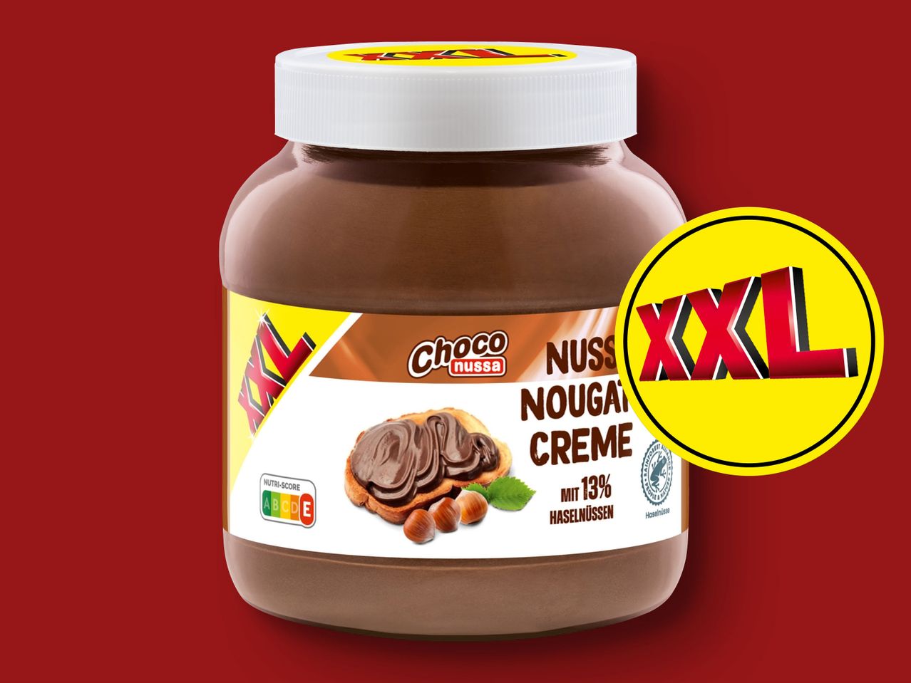 Gehe zu Vollbildansicht: Choco Nussa Nuss-Nougat Creme XXL - Bild 1