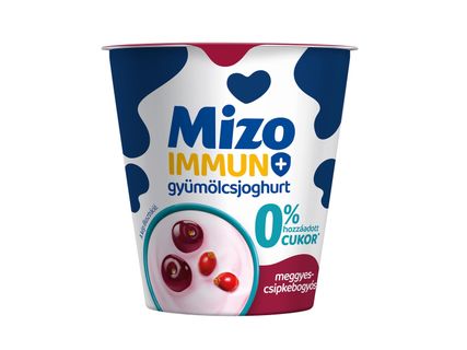 Immun+ gyümölcsjoghurt