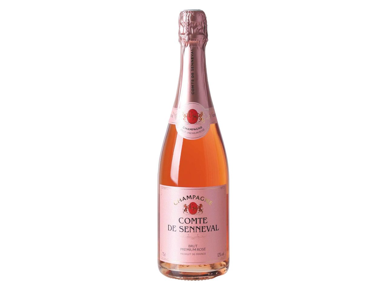 Aller en mode plein écran : Champagne rosé Comte de Senneval AOC - Image 1