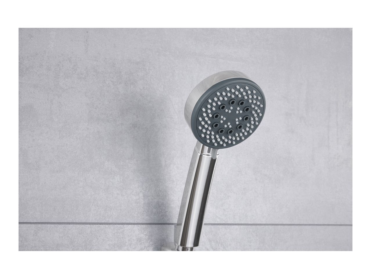 Go to full screen view: Livarno Home Shower Head & Hose Set - Dark - Image 4