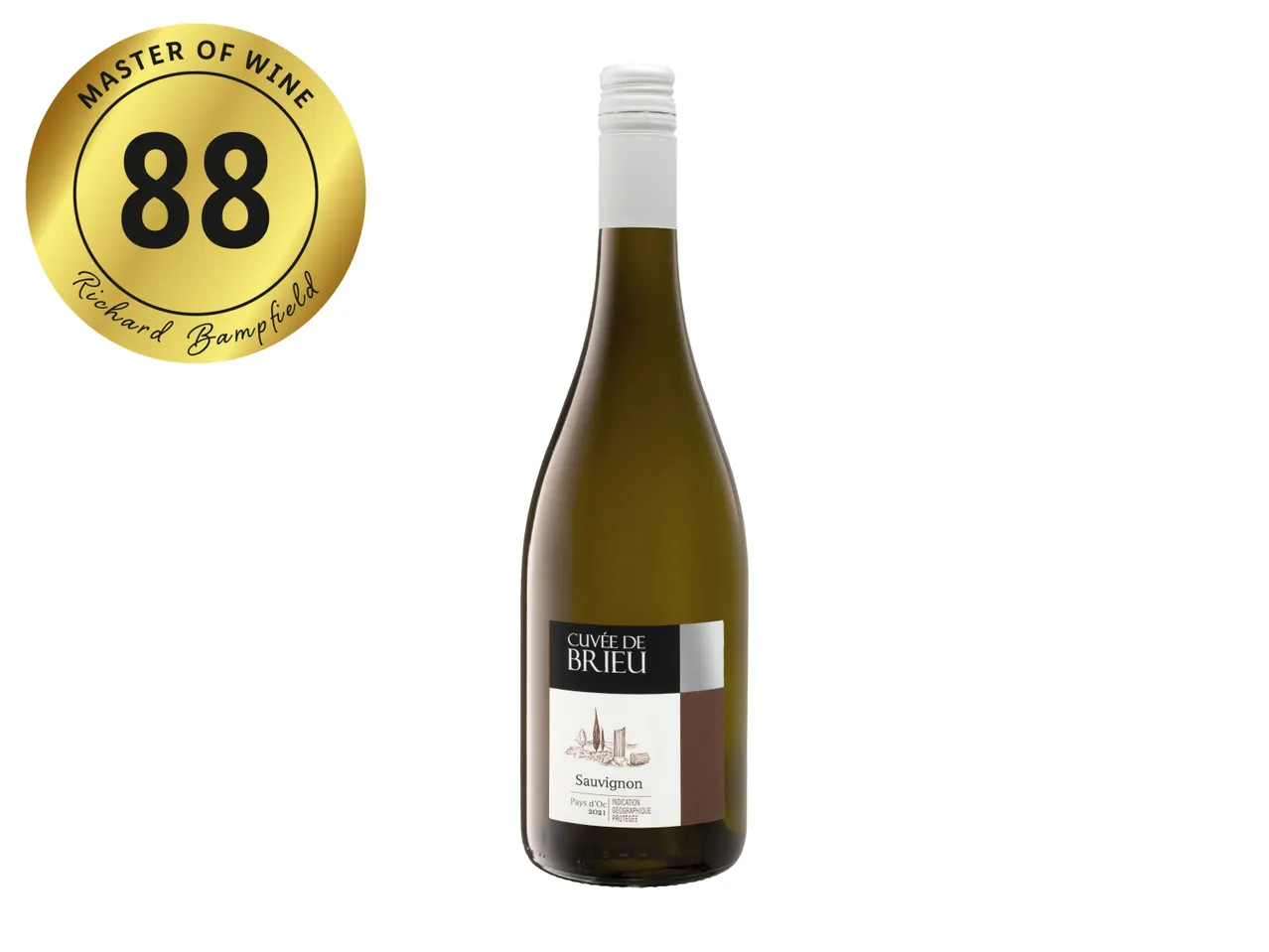 Cuvée de Brieu Sauvignon Pays d’Oc Wine – 2024