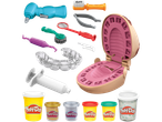 Conjunto PLAY-DOH® Modellervoks com ferramentas de dentista e plasticina.