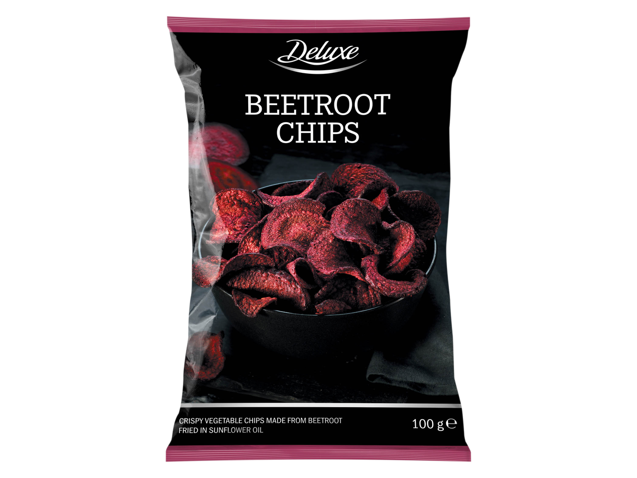 Chips di barbabietola rossa