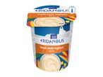 Greek style mango yoghurt in a 500g tub, with a chilled icon.