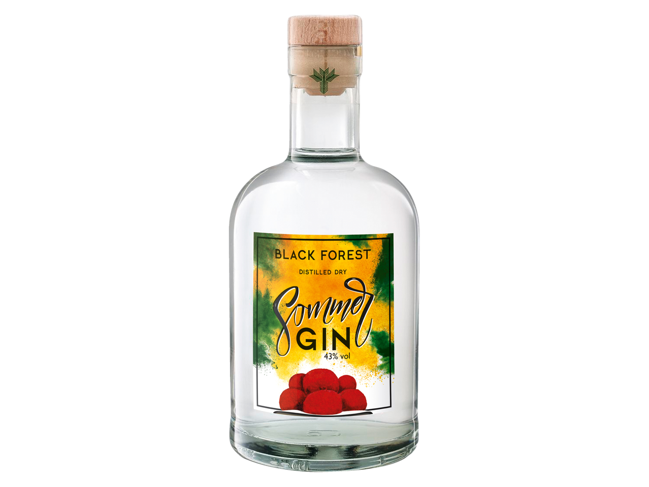Gin Black Forest Summer Gin, distilat uscat.