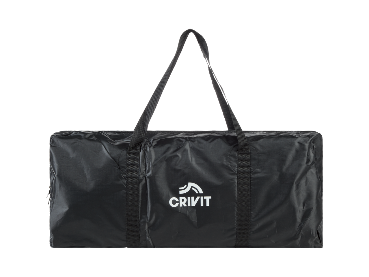 CRIVIT Ice Bath Barrel carry bag, black with white logo