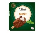 Gelatelli mint ice cream with chocolate coating.