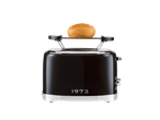 Black SILVERCREST® toaster with a bread roll on top