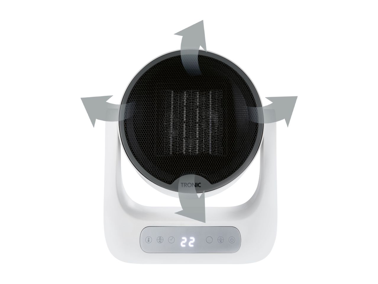 Lidl Premium Ceramic Fan Heater With Dual Oscillation