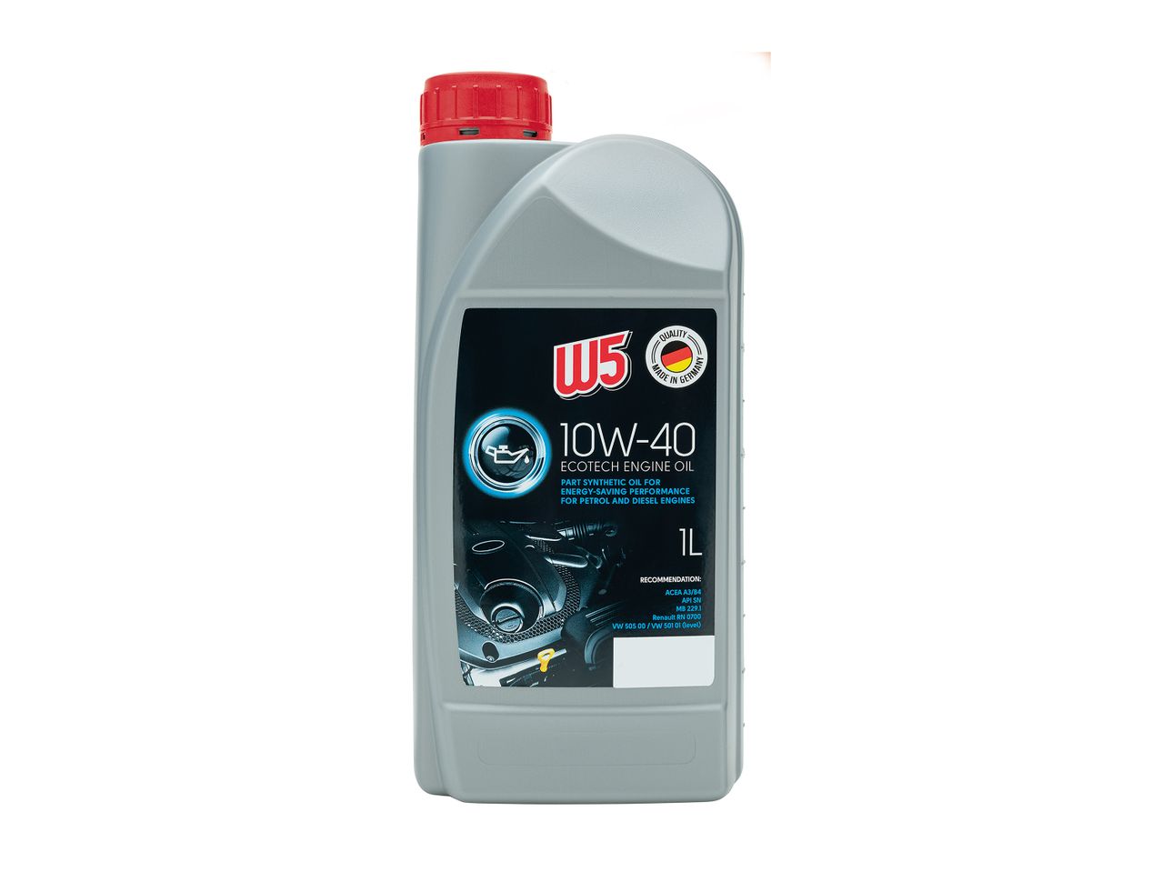 Λάδι κινητήρα W5 10W-40 Ecotech.
