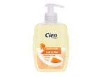 Savon liquide Cien, miel et lait.