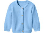 LUPILU sinine kootud kardigan beebidele nööpidega