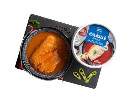 Halászlé afrikai harcsafilével