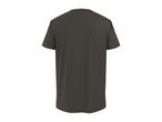 Dark grey men's t-shirt, back view