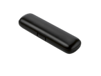 Estojo de viagem preto Cien Beauty para escovas de dentes.