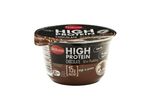 Milbona high protein chocolate rice pudding.