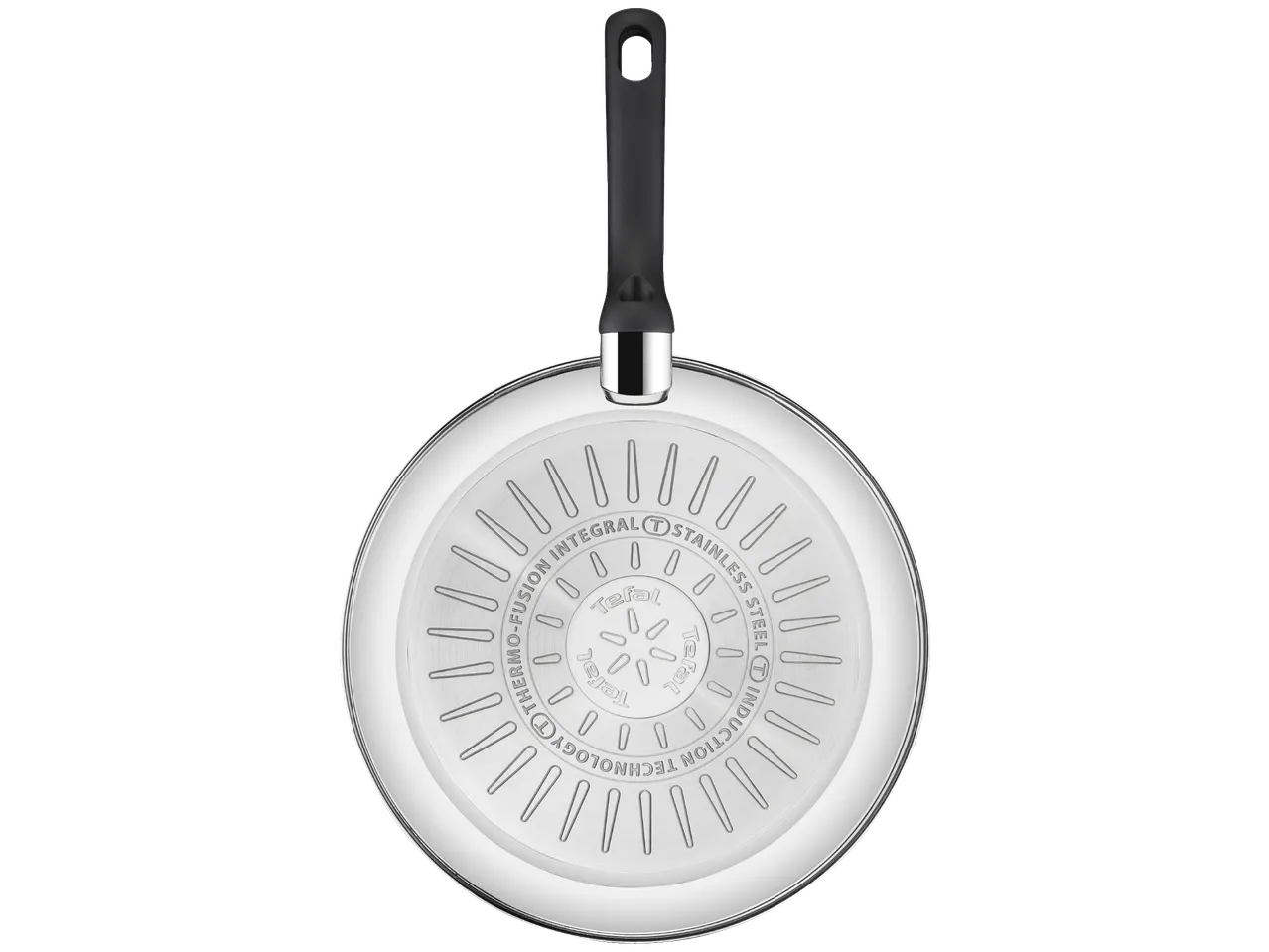 Tefal Frying Pan with Thermo-Fusion Integral Stainless Steel Induction Technology