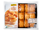Tastino Mini saucijzenbroodjes (15 stuks): Diepvries mini worstbroodjes, klaar om in de oven te bakken.
