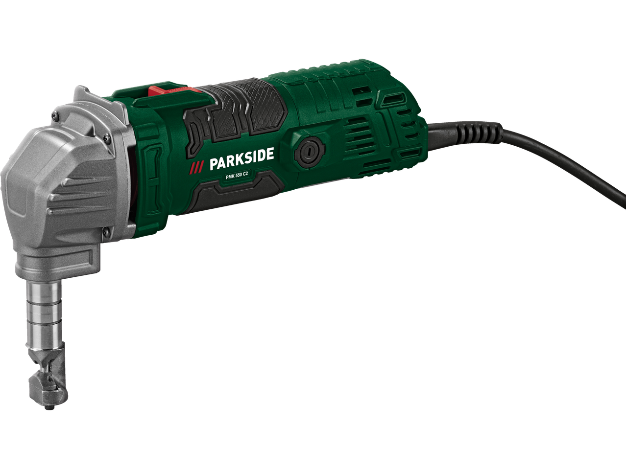 Cisaille à tôle Parkside PMK 550 C2.