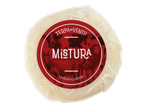 Queijo curado Terra do Vento Mistura com ilustrações de vaca, cabra e ovelha.