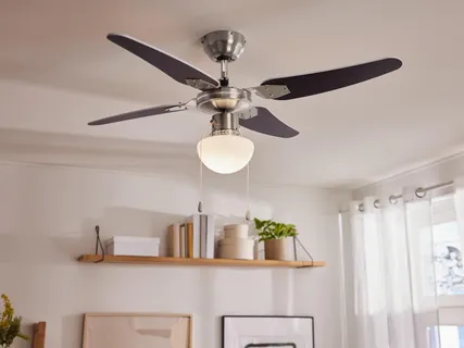 Mennyezeti ventilátor LED-lámpával