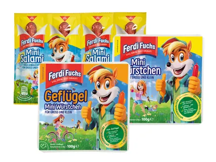 Ferdi Fuchs Mini Würstchen/Salami