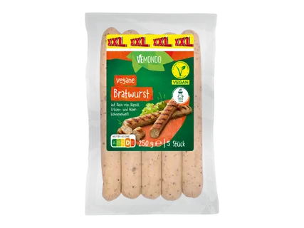 XXL Vemondo Vegane Bratwurst-Alternative