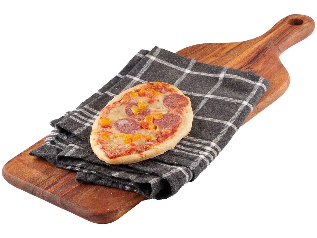Gå till helskärmsvy: Minipizza salami - Bild 1