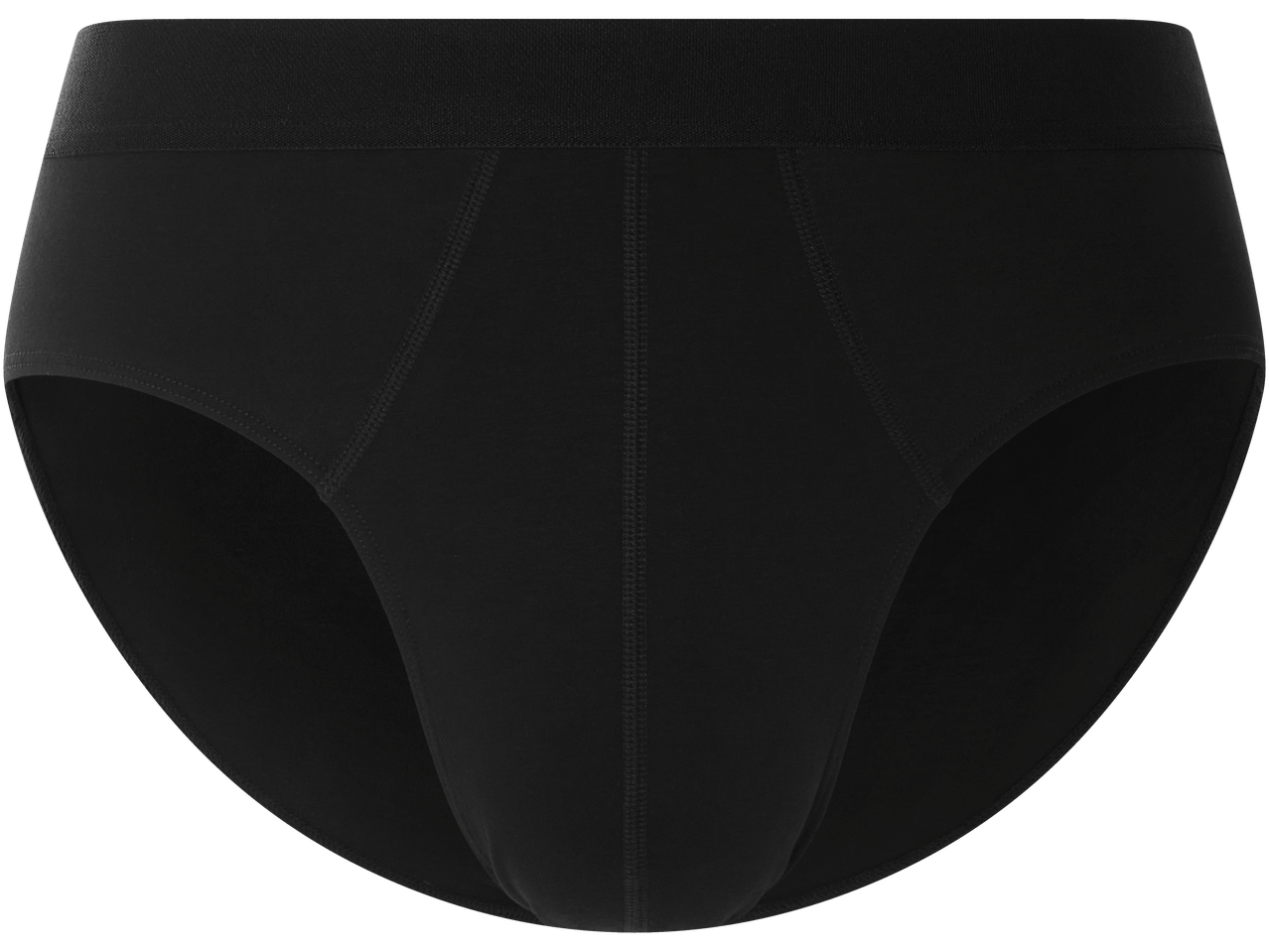 Sous-vêtements noirs en coton.