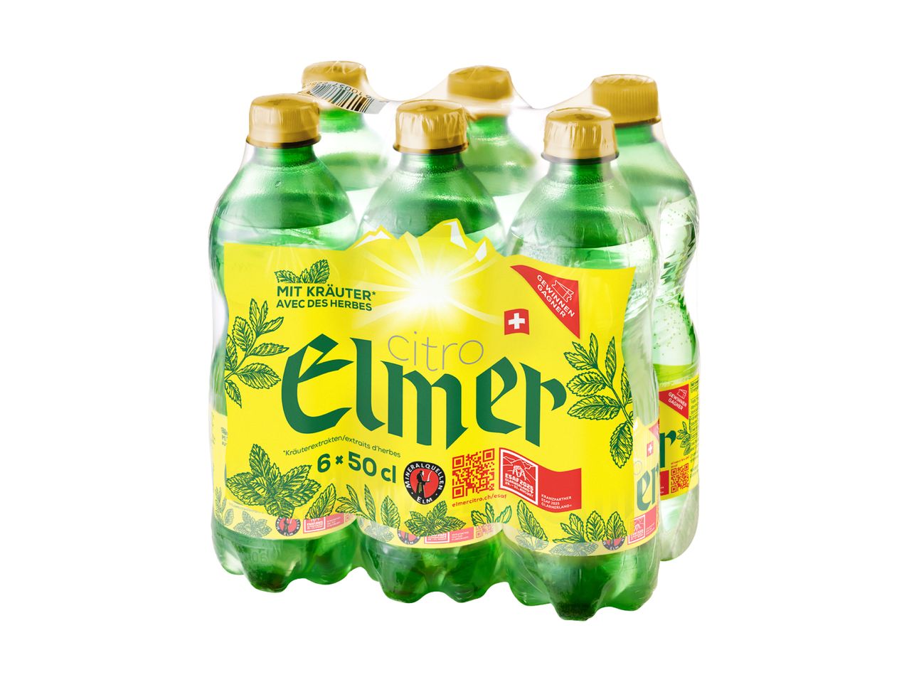 Sechserpack Elmer Limonade.